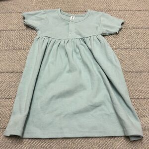 Hux size 4 girl babydoll dress light blue